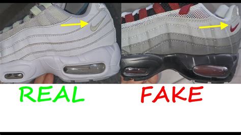 fake nike 95|how to detect a fake nike.